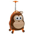 thumbnail image 2 of Rockland Jr. Valise Rigide à Roulettes Pivotantes pour Enfants My First, Monkey, Bagage de Cabine 19 Pouces, 2 of 4