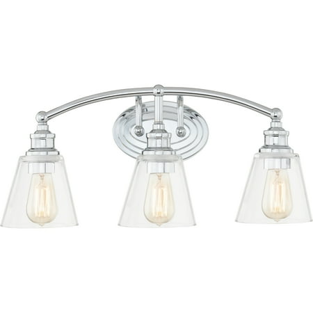 

Ashley Harbour Sottile 3-Light Polished Chrome Vanity Light
