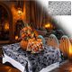 thumbnail image 1 of Manteles, manteles para picnic, manteles, decoraciones de Halloween, manteles de Halloween, manteles para chimenea, decoración de fiestas, manteles individuales., 1 of 9
