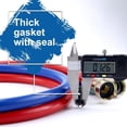 thumbnail image 4 of 6FT Washer Water Line/Rubber Washing Machine Hoses 6FT,Universal Washing Machine Hose/Washer Water Line for Hot and Cold Water Washer Hoses (2 Packs) with 3/4" Connection Water  Lines-by, 4 of 6