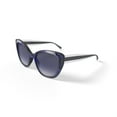 thumbnail image 2 of Christian Siriano Rx'able Womens Sunglasses, Ophelia, Blue Tortoise, 54.5-18.0-144, 2 of 6