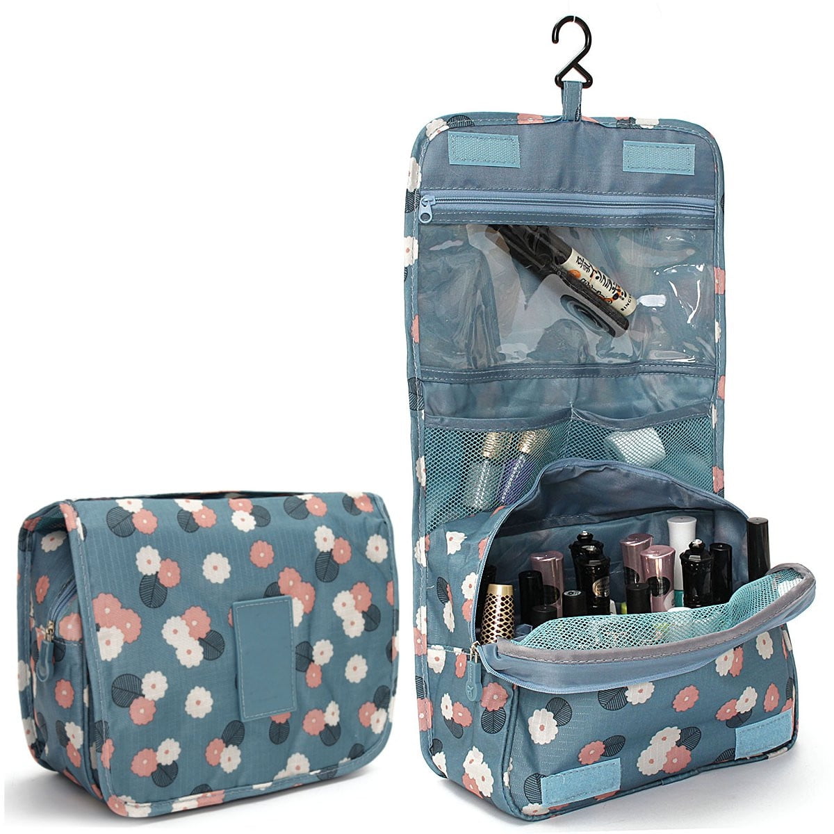 Travel Toiletry Wash Cosmetic Bag,Makeup Storage Case,Hanging Organizer Bag,Travel Cosmetic ...