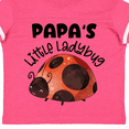 thumbnail image 4 of Inktastic Papa's Little Ladybug Boys or Girls Toddler T-Shirt, 4 of 5
