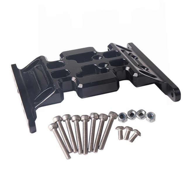Reemplazo para 1/10 Rc Crawlers Axial SCX10 D90 D110 Soporte de montaje de caja de engranajes CNC de aleación de aluminio Advancent WJ3557-01