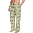 thumbnail image 6 of Fuzoiu Twig Sloth Print Men's Pajama Pants,Lounge Pants for Men,Lounge PJ Bottoms,Sleepwear Pants with Drawstring Pockets -X-Large, 6 of 6