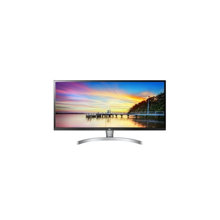 LG 34WK650-W 34  Class UltraWide Full HD IPS LED Monitor with Integrated Speakers and HDR 10, FreeSync, 2560x1080, Reader Mode