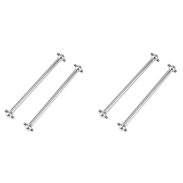 4 Piezas Eje de Transmisión de Acero Metálico Dogbone M5367 para Hobby Smax 1621 1625 1631 1635 1651 1655 1/16 Piezas de Actualización de Coche RC