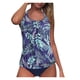 thumbnail image 5 of MKLEKYY Trajes De Baño Completo Mujer Women Tankini Swimsuit Top With Shorts Two Piece Bathing Suit, 5 of 6