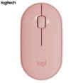 thumbnail image 2 of Pebble 2.4GHz Wireless BT Dual-mode Ergonomic Mute Plug and Play for PC Laptop Pink, 2 of 7