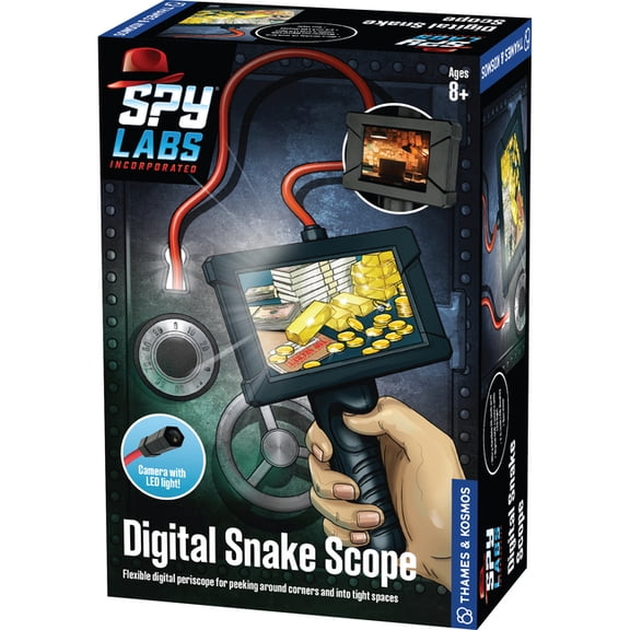 Spy Labs: Digital Snake Scope, (Hardcover)