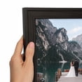 thumbnail image 4 of ArtToFrames 19" x 35" Walnut Picture Frame, 19x35 inch Brown MDF Poster Frame (WOM-4106), 2 Pack, 4 of 8