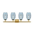 thumbnail image 6 of 516-4W-AB-G557-6BL Innovations Lighting Vaz - 4 Light Bath Vanity In Industrial Style-9.13 Inches Tall and 35.88 Inches Wide-Antique Brass, 6 of 7