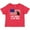 Red, variant on Inktastic Military Uncle is My Hero Us Flag Boys or Girls Baby T-Shirt