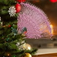 thumbnail image 5 of Pink Artificial Christmas Tree Branch, Tree Filler Insert, Plastic Decorative Spray, Fullness Enhancement for Holiday Home Decor,Vsgery, 5 of 9