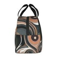 thumbnail image 5 of ZICANCN Insulated Lunch Bag for Women Men, Splash Blue Ink Abstract Paint Reusable Cute Lunch Bags for Picnic School Work Office, 5 of 8