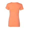 thumbnail image 3 of Next Level  womens Ideal Short-Sleeve Crew Tee (N1510) Light Orange m, 3 of 3