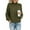 Army Green, variant on Aloohaidyvio Sweaters for Women,Womens Casual Solid Tops Knitting Long Sleeves Pullover Sweater