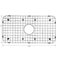 thumbnail image 2 of Karran Usa GR-3011 25-3/4" L X 13-1/4" W Stainless Steel Basin Rack - Stainless Steel, 2 of 3