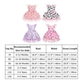 thumbnail image 6 of IBTOM CASTLE Toddler Girls Birthday Dress Cow Strawberry Shiny Confetti Tulle Princess Party Dresses for Cake Smash Photo Shoot 2-3 Years Pink Cow, 6 of 8