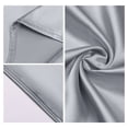 thumbnail image 2 of REGALWOVEN 1 Pcs Breathable Pillow Case with Envelope, Satin Pillowcases for Hair and Skin Dark Gray Queen, 2 of 7