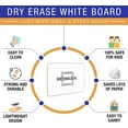 thumbnail image 4 of 60 Dry Erase Lap Boards White Boards - Super Value Pack of 9”x12”, 4 of 6