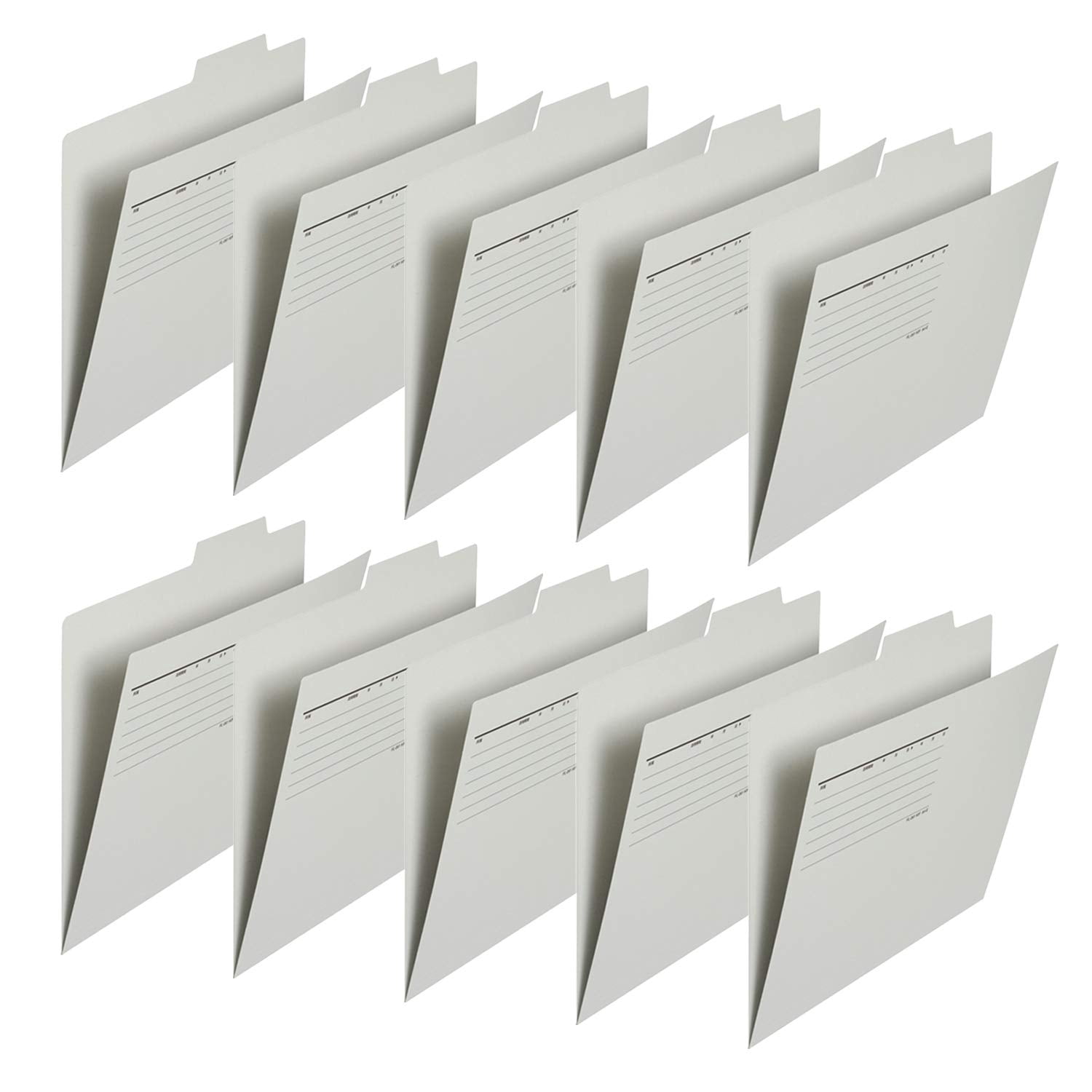 Plus Folder A4 Folders Plus FL-081IF A4 Horizontal Folders - 10-Pack Violet Economy ...