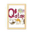 thumbnail image 1 of Cuadro de madera decorativa Unbranded Simbolo patron de referencia A4, 1 of 3