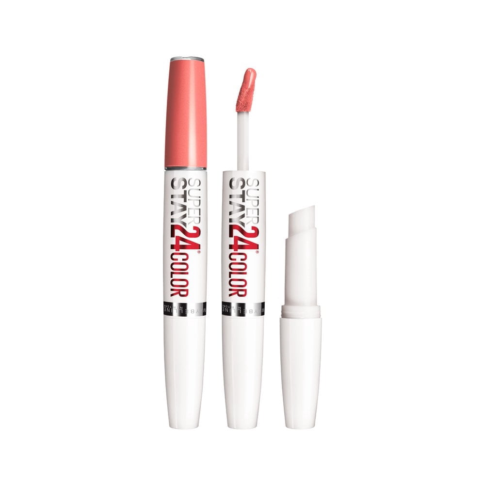 10 Pack Maybelline SuperStay 24 2-Step Liquid Lipstick #41 Committed Coral