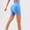 Sky Blue, variant on Endives Womens Yoga Short High Waist Elastic Gym Fitness Yoga Wear Scrunch Butt Lift Biker Shorts Running Cycling Sky Blue