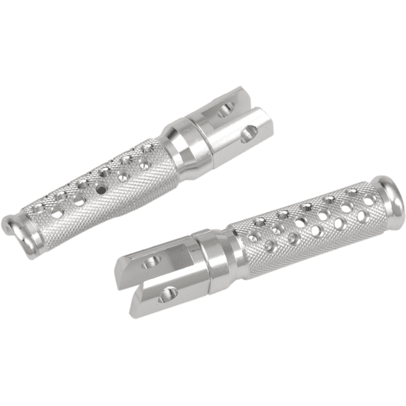 Sliver Slashed Front Foot Pegs for Kawasaki ZX7 1991-2002