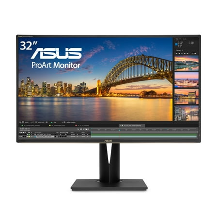 ASUS ProArt PA329C 32” 4K (3840 x 2160) HDR10 DisplayHDR600 Monitor 100% Adobe RGB IPS Eye Care DisplayPort USB Type-C HDMI, Black