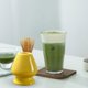 thumbnail image 4 of Soporte japonés para batidor de matcha, soporte Chasen para ceremonia de matcha, soporte para batidor hecho a mano Amarillo, 4 of 6