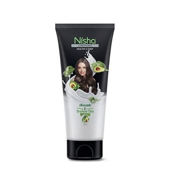 Nisha Brahmi & Avocado Hair Conditioner For Smooth Soft Silky Hair, 180 ML