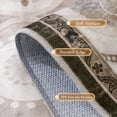 thumbnail image 3 of EnHomee Area Rugs for Living Room 4x6 Area Rugs Machine Washable Area Rugs Vintage Boho Indoor Area Rugs for Bedroom,Khaki, 3 of 9
