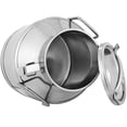 thumbnail image 6 of 304 Stainless Steel Milk Can 20 Liter/5.25 Gallon Wine Pail Bucket Tote Jug Milk Can Canister with Sealed Lid Heavy Duty, Pot Bucket Milk Churn Can, 6 of 8