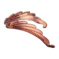 thumbnail image 4 of Unique Bargains 1 Pc Fashion Wavy Edge Hair Clips Hairdo Clip Brown, 4 of 5