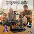 thumbnail image 4 of Official Creality Ender 3 S1 Plus 3D Printer with Sprite All Metal Direct Drive Extruder CR Touch Auto Leveling High Precision Double Z-axis Screw Silent Board Large Printing Size 11.8*11.8*11.8in, 4 of 6