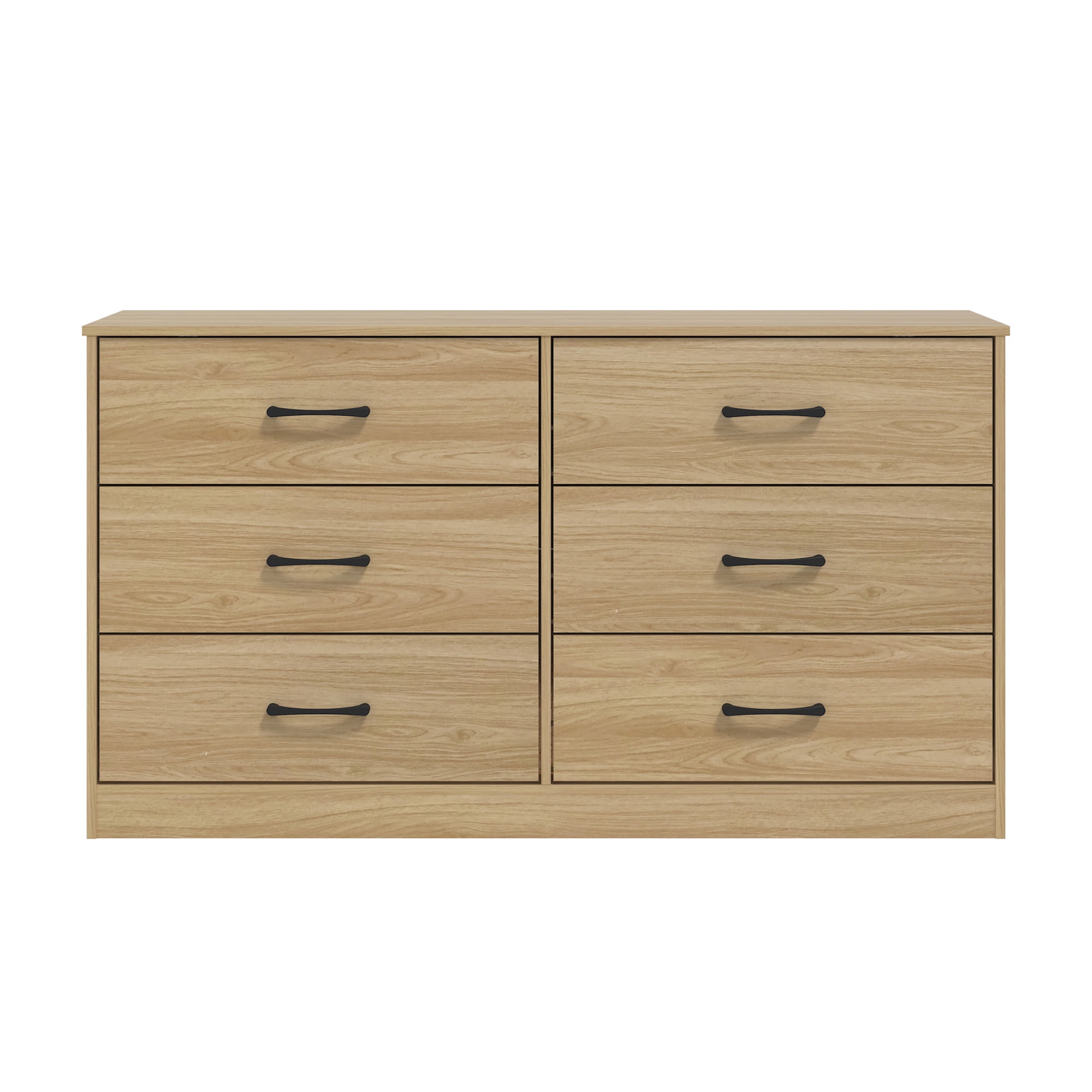 Mainstays Ardent 6 Drawer Dresser, Euro Oak  (图3)