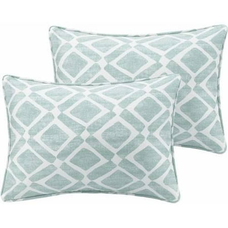 UPC 675716745332 product image for Home Essence Natalie Diamond Printed Oblong Pillow Pair | upcitemdb.com