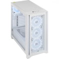 thumbnail image 4 of GABINETE CORSAIR AIRFLOW 4000D BLANCO RGB CRISTAL MIDITOWER CC-9011241-WW, 4 of 4
