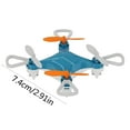 thumbnail image 5 of All-Ages Mini Drone Quadcopter - 360° Stunt Flights Beginner-Friendly Flyer, Top 2025 Christmas Gift Small Desktop Drone, Easy-to-Operate Mini Aircraft for Adults, Fun Holiday Gift, 2.91in, Blue, 5 of 7