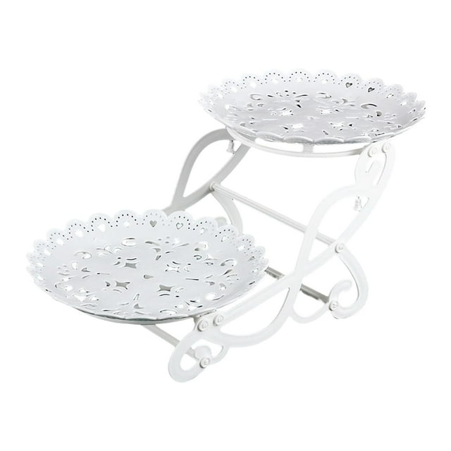 Soporte para pasteles Macarena 2 niveles redondo 20 cm