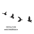 thumbnail image 7 of Wooden Wall Art for Home Decoration |4 Birds | Black, 7 of 7