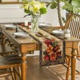 thumbnail image 6 of Thanksgiving Fall Table Runner, Pumpkin Maple Leaf Table Runners for Home Kitchen Dining Room Party Decoration, 13''x72'', 6 of 6
