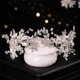 thumbnail image 4 of Tocado de Novia con Diamantes de Imitaci&oacute;n, Diadema de Novia con Flores para Boda, Accesorios para el Cabello para Mujer, 4 of 6