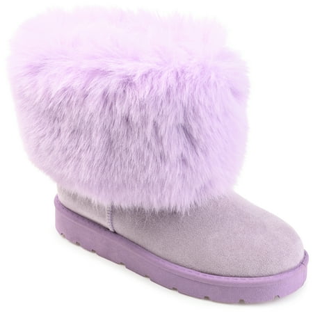 

Journee Collection Womens Shanay Round Toe Pull On Winter Boots
