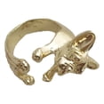thumbnail image 2 of Womens Cute Animal Rings, Adjustable Retro Bulldog Openings Ring Unisex Animal Pit Bull Dog Punk Jewelry, 2 of 8