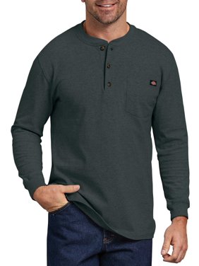 Men's Long Sleeve Heavyweight Henley