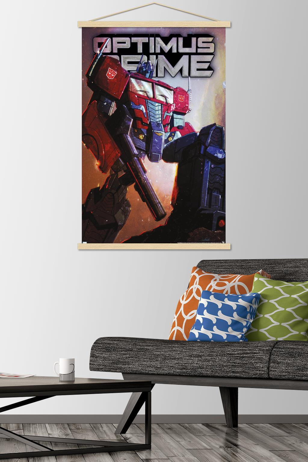 Hasbro Transformers - Optimus Prime Wall Poster with Magnetic Frame, 22.375" x 34"