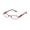 red, variant on NEW THALIA FIEL CHILDRENS/KIDS/GIRLS DESIGNER FULL-RIM RED UPSCALE FOR GIRLS TEENS IN STYLE FRAME DEMO LENSES 45-15-120 SPRING HINGES EYEGLASSES/EYEWEAR